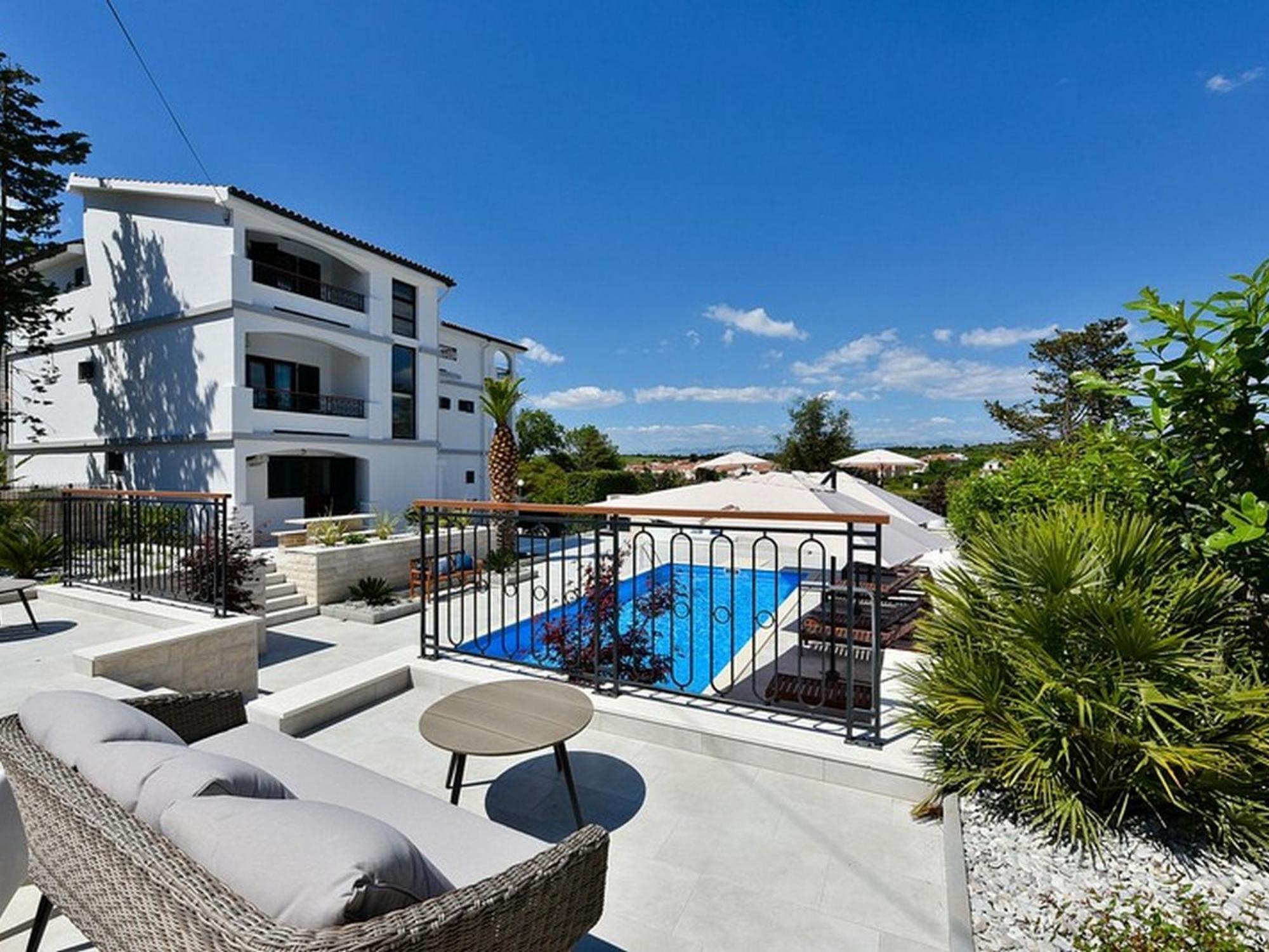Mediterraneo Garden Apartments Petrcane Kamer foto