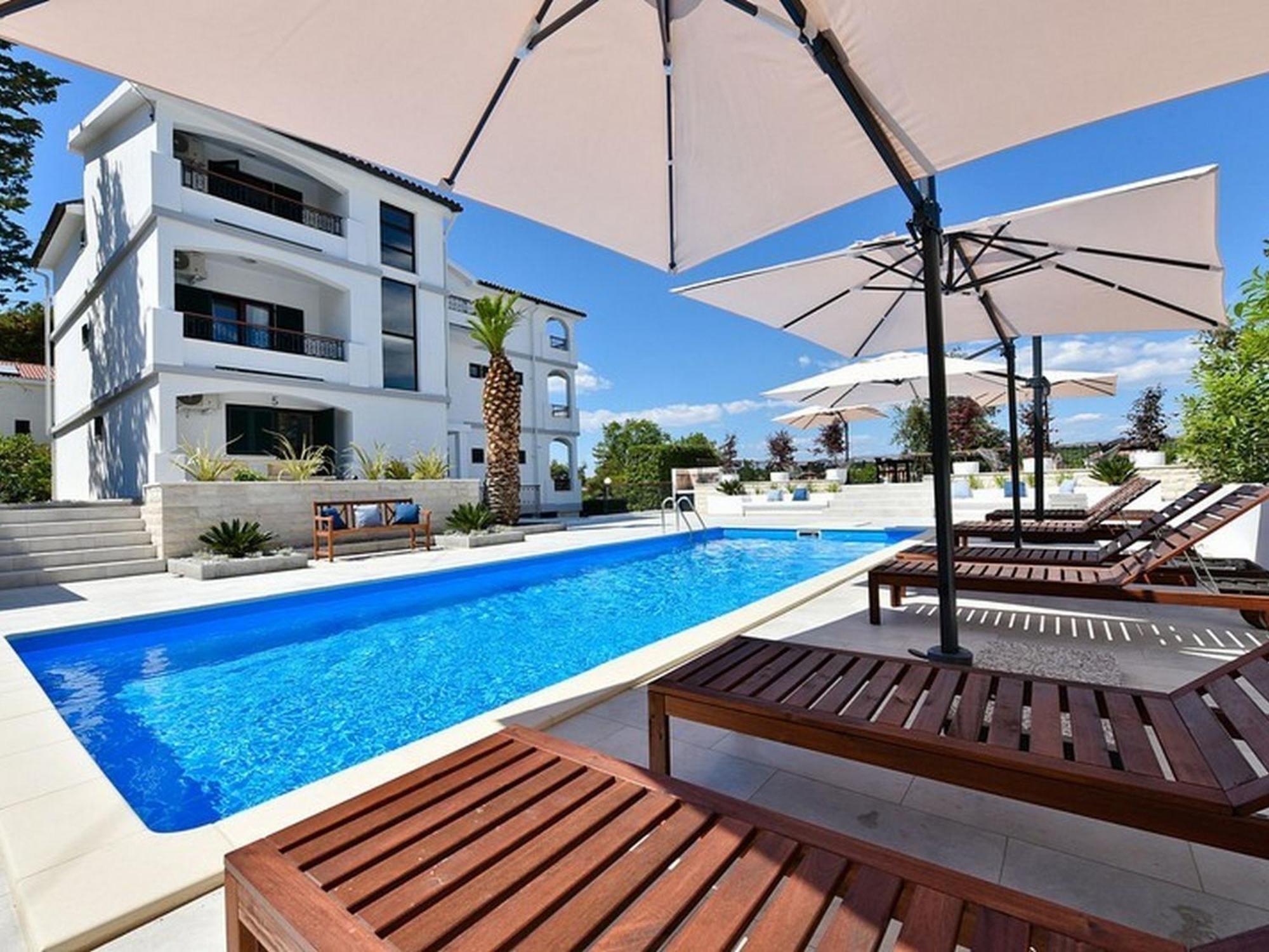 Mediterraneo Garden Apartments Petrcane Kamer foto
