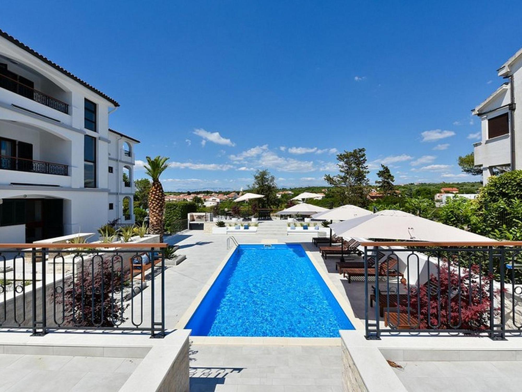 Mediterraneo Garden Apartments Petrcane Kamer foto